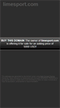Mobile Screenshot of limesport.com